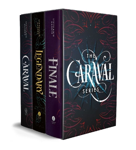 Buchcover und Innenansicht für das Buch: Caraval Paperback Boxed Set