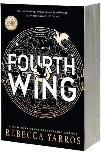 Buchcover und Innenansicht für das Buch: Fourth Wing
