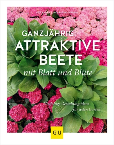 Buchcover und Innenansicht für das Buch: Ganzjährig attraktive Beete mit Blatt und Blüte