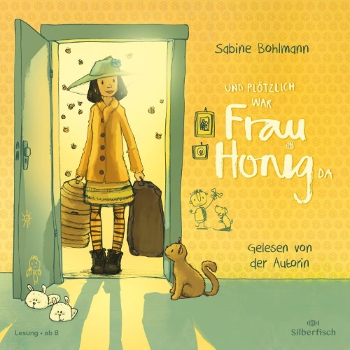 Buchcover und Innenansicht für das Buch: Frau Honig 01. Und plötzlich war Frau Honig da