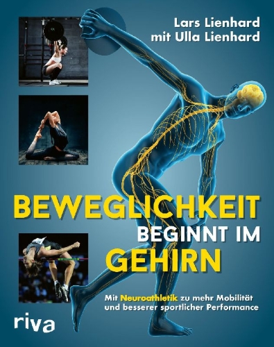 Buchcover und Innenansicht für das Buch: Beweglichkeit beginnt im Gehirn