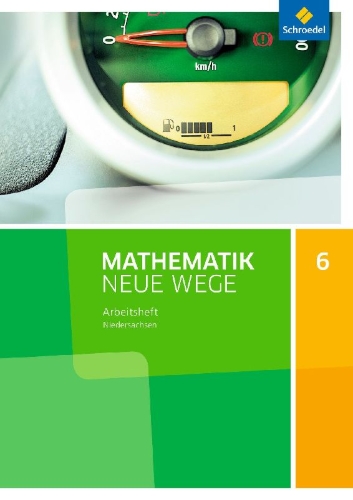 Buchcover und Innenansicht für das Buch: Mathematik Neue Wege SI 6. Arbeitsheft. G9. Niedersachsen