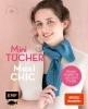 Buchcover und Innenansicht für das Buch: Mini-Tücher - Maxi-Chic | Stricken mit @maschenfein