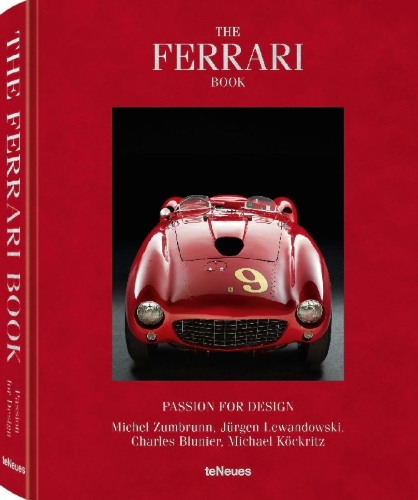 Buchcover und Innenansicht für das Buch: The Ferrari Book - Passion for Design