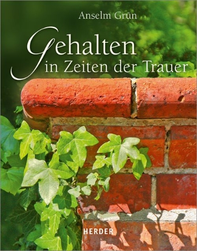 Buchcover und Innenansicht für das Buch: Gehalten in Zeiten der Trauer