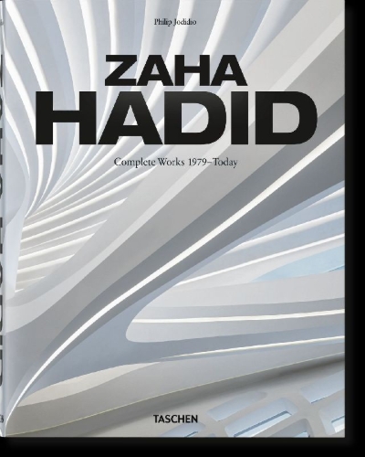 Buchcover und Innenansicht für das Buch: Zaha Hadid. Complete Works 1979-Today. 2020 Edition