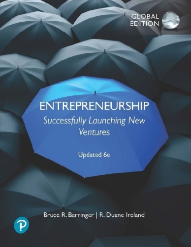 Buchcover und Innenansicht für das Buch: Entrepreneurship: Successfully Launching New Ventures, Updated Global Edition