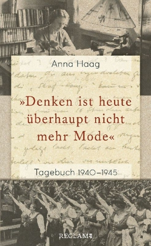 Buchcover und Innenansicht für das Buch: 'Denken ist heute überhaupt nicht mehr Mode'