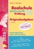 Buchcover und Innenansicht für das Buch: Mathematik-Prüfung 2025 Originalaufgaben Realschule Baden-Württemberg