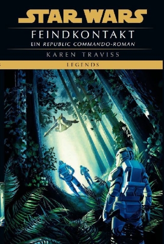 Buchcover und Innenansicht für das Buch: Star Wars: Republic Commando: Hard Contact