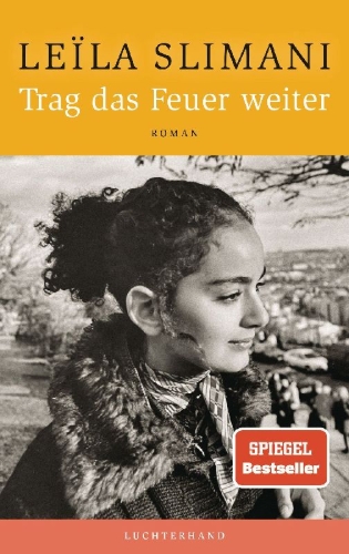 Buchcover und Innenansicht für das Buch: J'EMPORTERAI LE FEU
