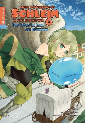 Buchcover und Innenansicht für das Buch: Tensei Shitara Slime Datta Ken Ibun: Makuni Kurashi No Trinity 07
