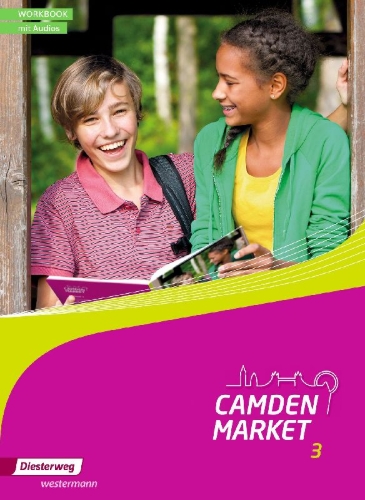 Buchcover und Innenansicht für das Buch: Camden Market 3. Workbook 3 mit Audio-CD