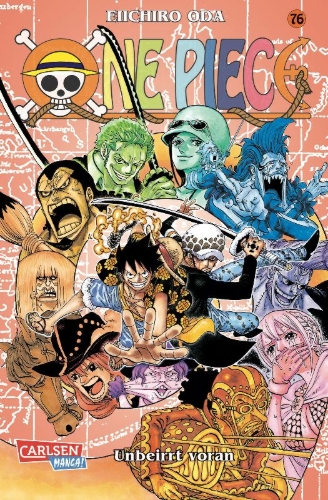Buchcover und Innenansicht für das Buch: One Piece
