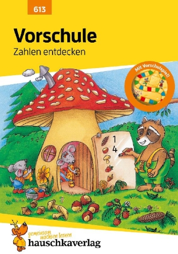 Buchcover und Innenansicht für das Buch: Vorschule: Zahlen entdecken