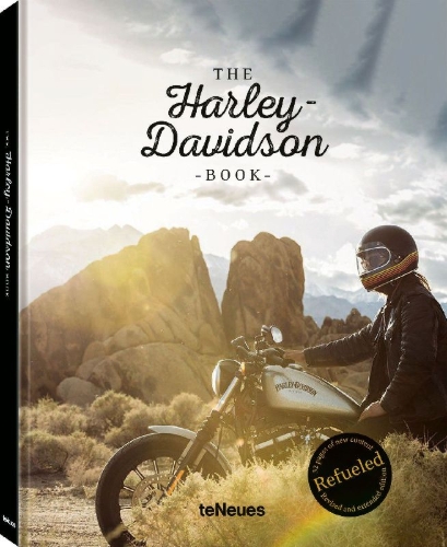Buchcover und Innenansicht für das Buch: The Harley-Davidson Book - Refueled