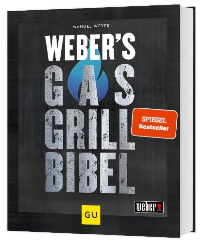 Buchcover und Innenansicht für das Buch: Weber's Gasgrillbibel