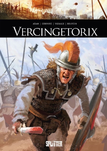 Buchcover und Innenansicht für das Buch: Ils ont fait l'histoire: Vercingétorix