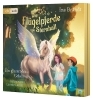 Buchcover und Innenansicht für das Buch: Die Flügelpferde von Sternhall (2). Ein glitzerndes Geheimnis