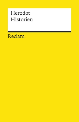 Buchcover und Innenansicht für das Buch: Historien