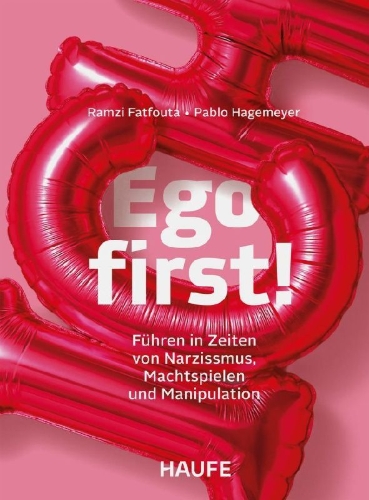 Buchcover und Innenansicht für das Buch: Ego first!