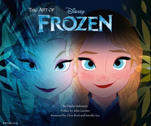 Buchcover und Innenansicht für das Buch: Disney: The Art of Frozen