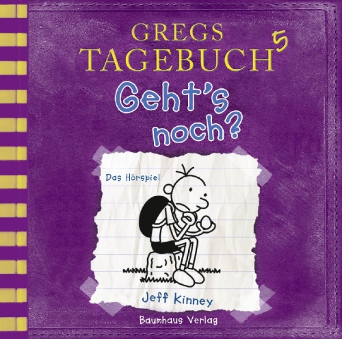 Buchcover und Innenansicht für das Buch: Diary of a Wimpy Kid: The Ugly Truth