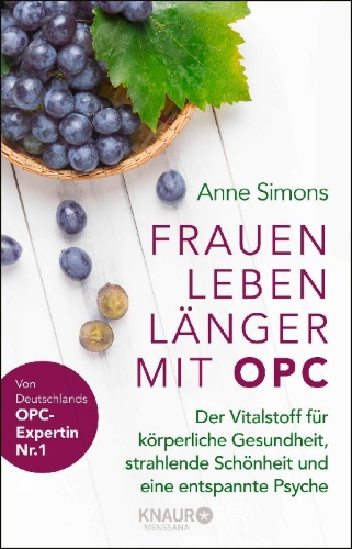 Buchcover und Innenansicht für das Buch: Frauen leben länger mit OPC