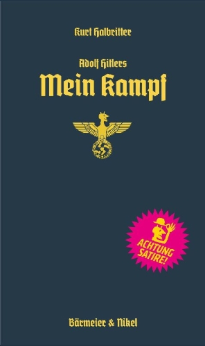 Buchcover und Innenansicht für das Buch: Adolf Hitlers Mein Kampf