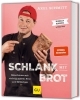 Buchcover und Innenansicht für das Buch: Schlank mit Brot