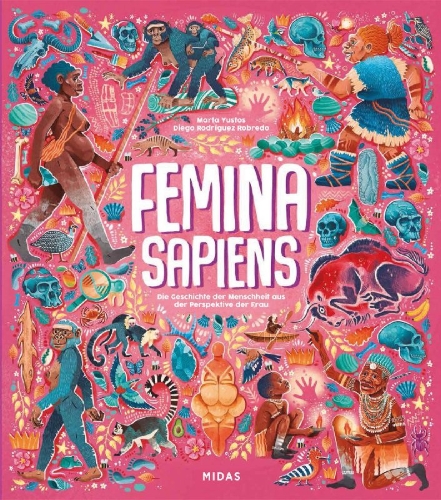 Buchcover und Innenansicht für das Buch: Femina Sapiens
