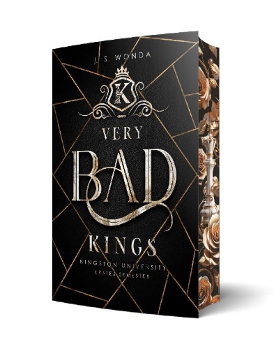 Buchcover und Innenansicht für das Buch: Very Bad Kings