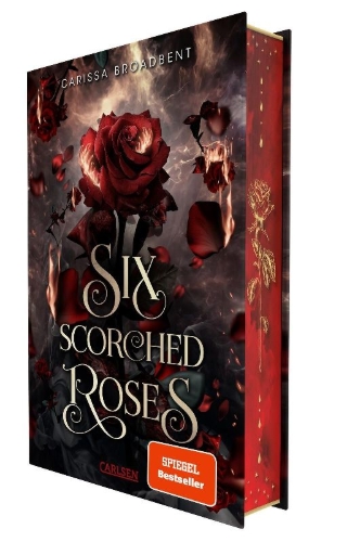 Buchcover und Innenansicht für das Buch: Six Scorched Roses