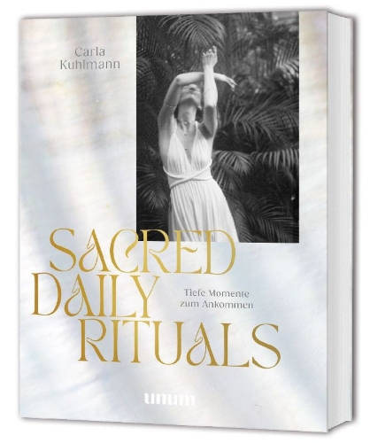 Buchcover und Innenansicht für das Buch: Sacred Daily Rituals
