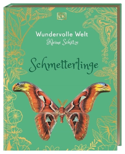 Buchcover und Innenansicht für das Buch: Wundervolle Welt - Kleine Schätze. Schmetterlinge