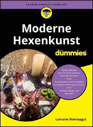 Buchcover und Innenansicht für das Buch: Moderne Hexenkunst für Dummies