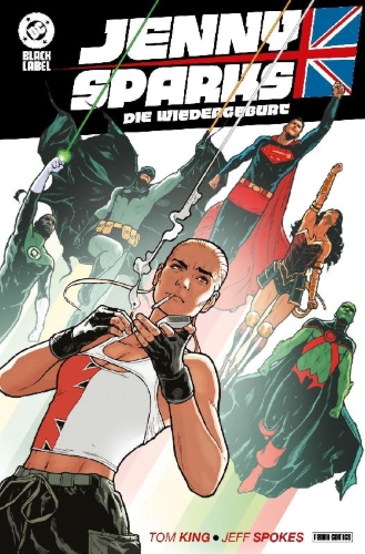 Buchcover und Innenansicht für das Buch: Jenny Sparks #1-#7