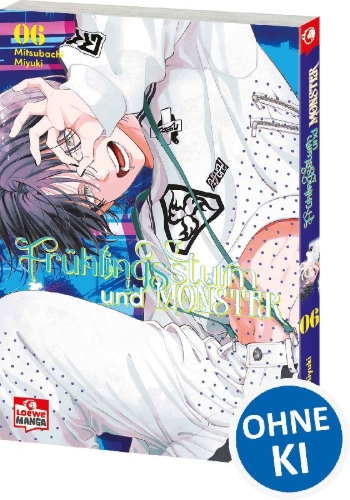 Buchcover und Innenansicht für das Buch: HARU NO ARASHI TO MONSTER
