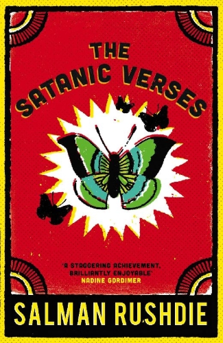 Buchcover und Innenansicht für das Buch: The Satanic Verses