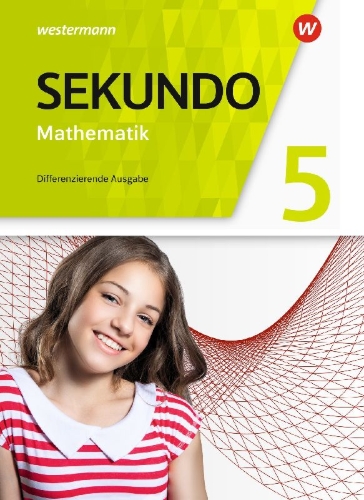 Buchcover und Innenansicht für das Buch: Sekundo 5. Schulbuch. Mathematik für differenzierende Schulformen. Allgemeine Ausgabe