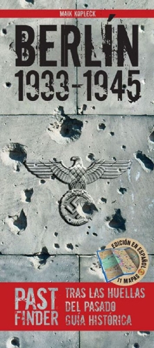 Buchcover und Innenansicht für das Buch: PastFinder Berlín 1933-1945 (spanische Ausgabe)