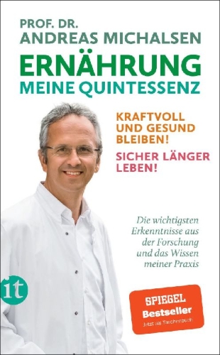 Buchcover und Innenansicht für das Buch: Ernährung. Meine Quintessenz