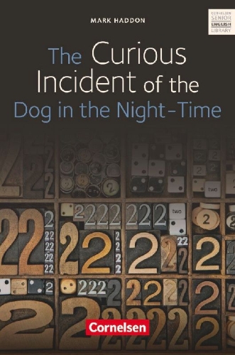 Buchcover und Innenansicht für das Buch: The Curious Incident of the Dog in the Night-Time