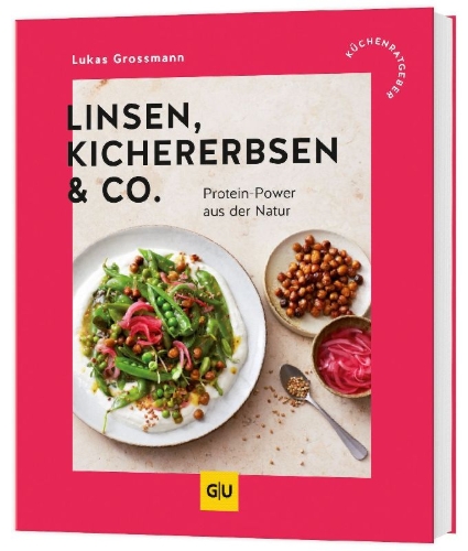 Buchcover und Innenansicht für das Buch: Linsen, Kichererbsen & Co.