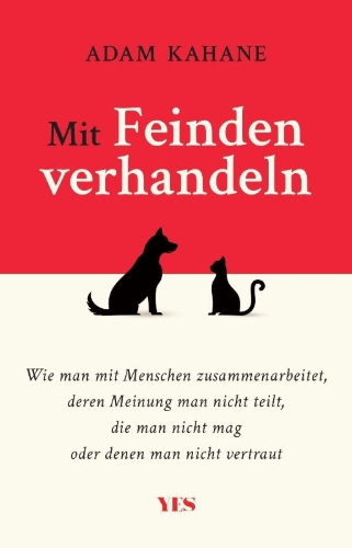 Buchcover und Innenansicht für das Buch: Mit Feinden verhandeln