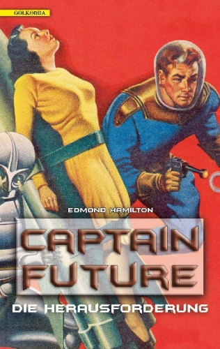 Buchcover und Innenansicht für das Buch: Captain Future's Challenge