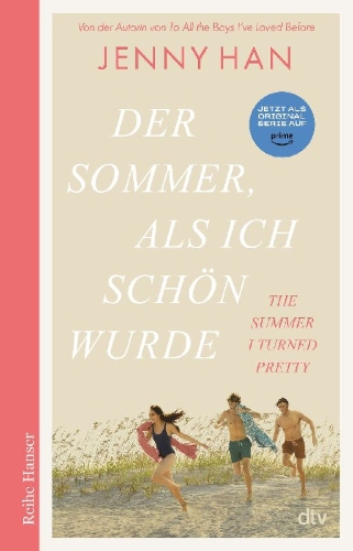 Buchcover und Innenansicht für das Buch: Der Sommer, als ich schön wurde