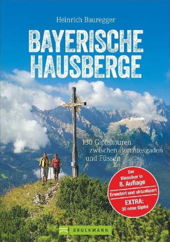 Buchcover und Innenansicht für das Buch: Bayerische Hausberge