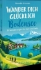 Buchcover und Innenansicht für das Buch: Wander dich glücklich Bodensee
