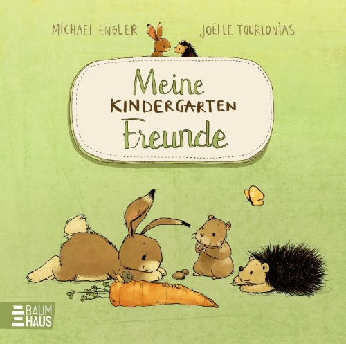 Buchcover und Innenansicht für das Buch: Wir zwei - Meine Kindergartenfreunde